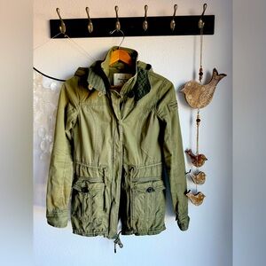 A & F Hunter Green Jacket. Size Small.